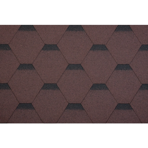 Gont Bitumiczny MIDA Hexagonal 6821 Brąz 3m2